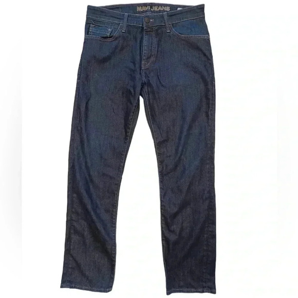 Mavi Marcus Slim Straight Blue Jeans Size 32 - Picture 5 of 12